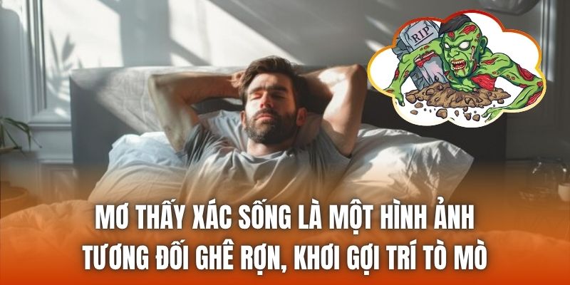Mơ thấy xác sống là một hình ảnh tương đối ghê rợn, khơi gợi trí tò mò