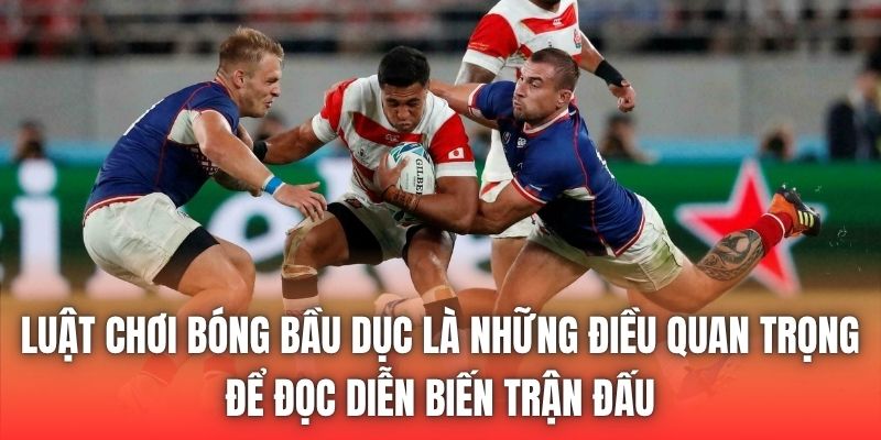 Luật chơi bóng bầu dục là những điều quan trọng để đọc diễn biến trận đấu